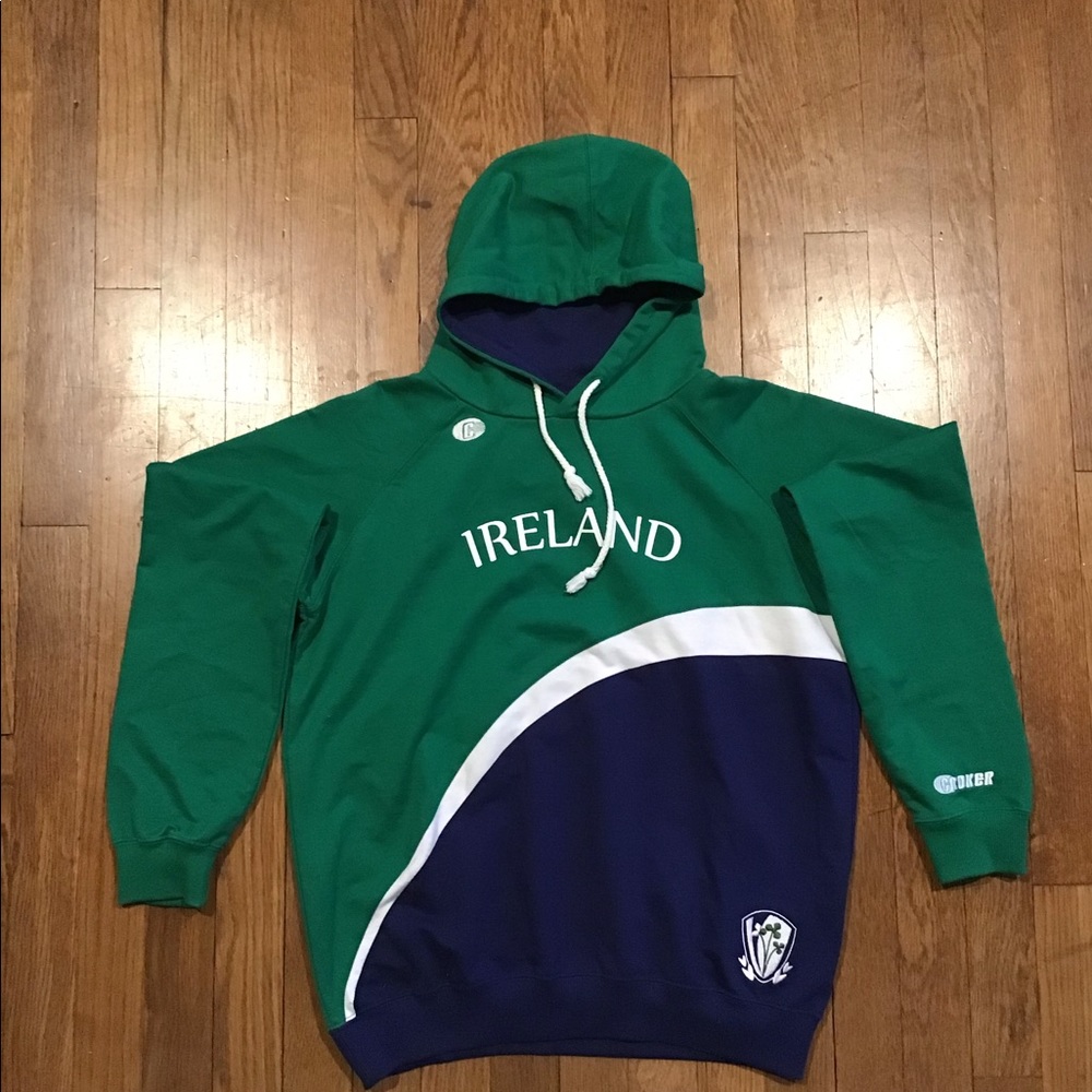 Ireland Hooded Sweatshirt Crocker Sports Kids  12y